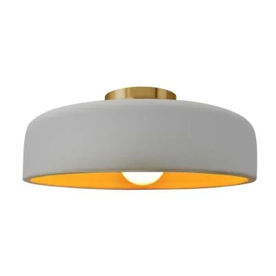 One Light Semi-Flush Mount8035852