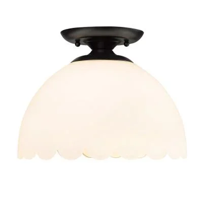 One Light Semi-Flush Mount8062809