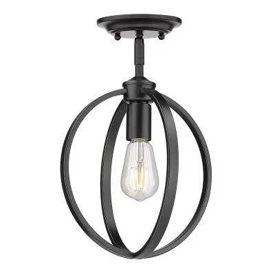 One Light Semi-Flush Mount9308253