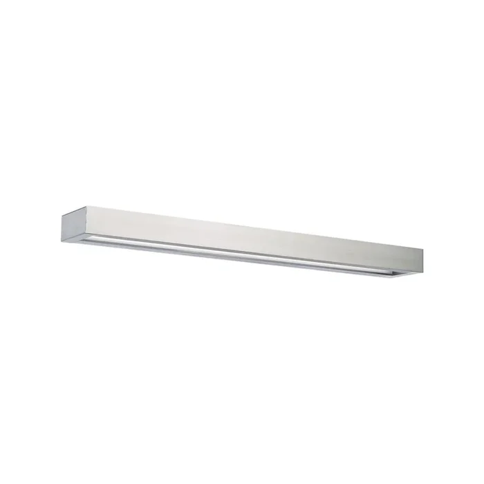 Open Bar 27in LED Bathroom Vanity or Wall Light 3-CCT 2700K-3000K-3500K Set to 3500K in Brushed NickelWS-52127-35-BN