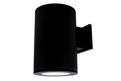 Outdoor Wall Lamp – Powder Coated Black – White Glass – 12W Integrated LED Module – 700 Lm – 5.25in. Extension