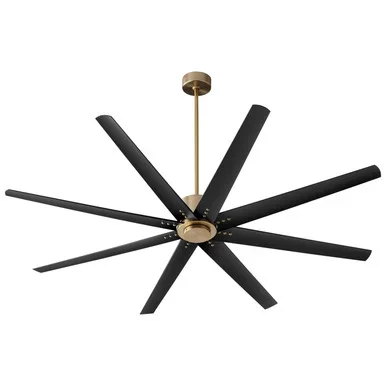 Oxygen Fleet 72″Ceiling Fan in Aged Brass – 3-108-40