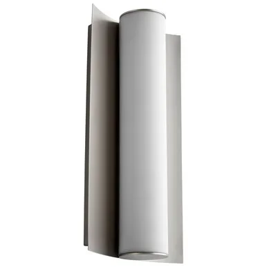 Oxygen Wave LED Wall Sconce in Satin Nickel – 3-5020-24