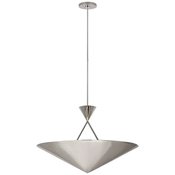 Paloma Contreras Orsay Medium Chandelier in Polished Nickel Ceiling Light W30″PCD 5210PN
