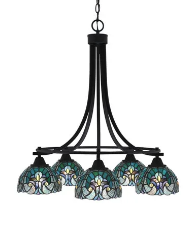 Paramount Five Light Chandelier (3415-MB-9925)
