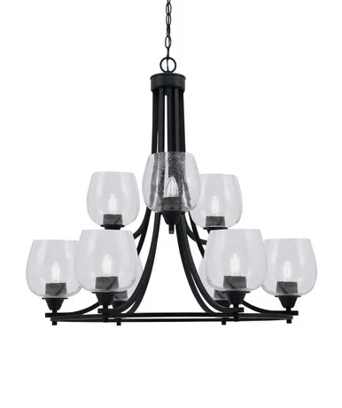 Paramount Nine Light Chandelier (3409-MB-4810)