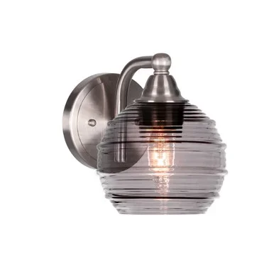 Paramount One Light Wall Sconce (3421-BN-5112)
