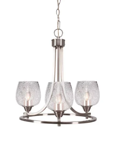 Paramount Three Light Chandelier (3403-BN-4812)