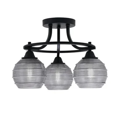 Paramount Three Light Semi-Flush Mount (3417-MB-5112)