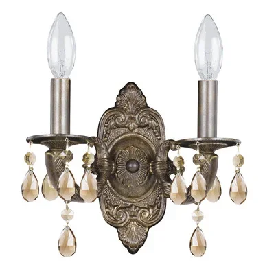Paris Market Two Light Wall Sconce (5022-VB-GT-S)