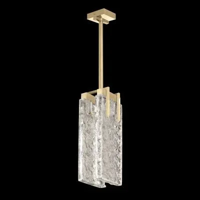 Pendant Fixture – Matte Black – Clear Glass – 12.875in. Diameter – E26 Medium Base
