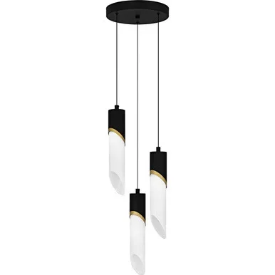 Quoizel Alys LED Pendant in Matte Black – PCAYS1810MBK