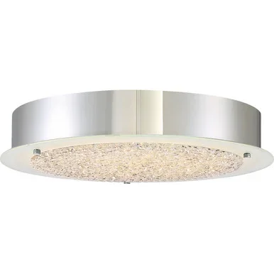Quoizel Blaze LED Flush Mount in Polished Chrome – PCBZ1616C