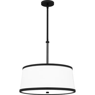 Quoizel Kylen Four Light Pendant in Matte Black – KYL2820MBK