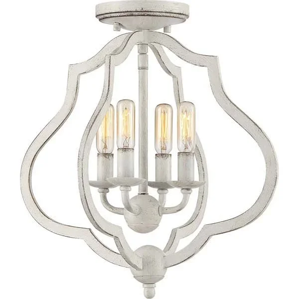 Quoizel OKF1715 O’Keefe 4 Light Semi-Flush Mount