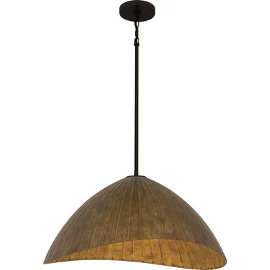 Quoizel Quoizel Pendant Four Light Pendant in Matte Black – QP6788MBK