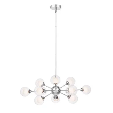 Quoizel Spellbound 12 Light Chandelier in Polished Chrome – PCSB5012C