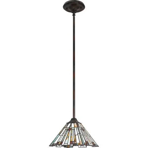 Quoizel TFMK1508VA Maybeck 1 Light Mini Pendant in Valiant Bronze