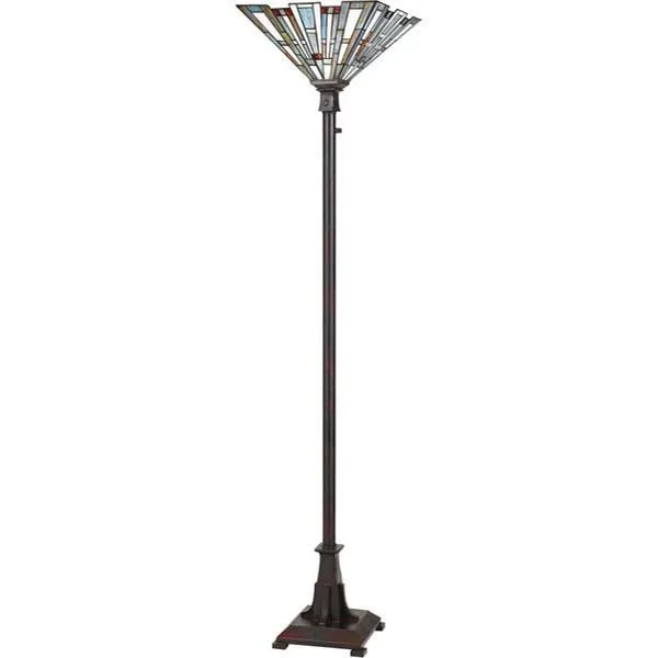 Quoizel TFMK9471VA Maybeck 1 Light Floor Lamp in Valiant Bronze