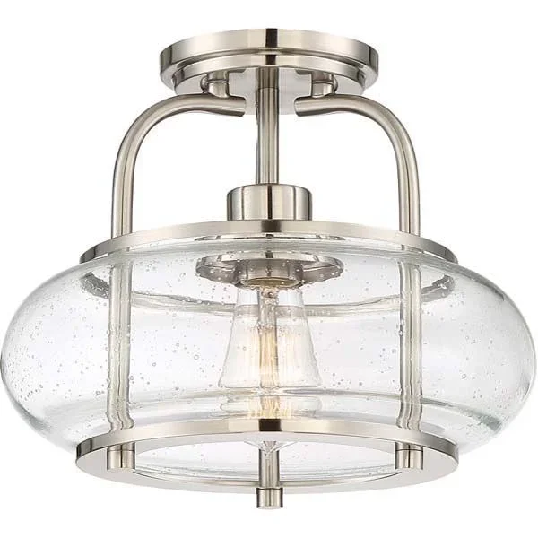 Quoizel TRG1712 Trilogy 1 Light Semi-Flush Mount