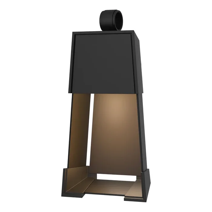 Revere Small Outdoor Sconce 1-Light Coastal Black Accent in Coastal Black302038-SKT-80-80