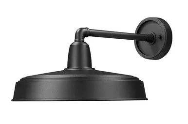 RLM One Light Outdoor Wall Mount (5025B-BK)