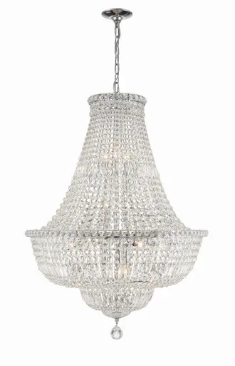 Roslyn 15 Light Chandelier (ROS-A1015-CH-CL-MWP)