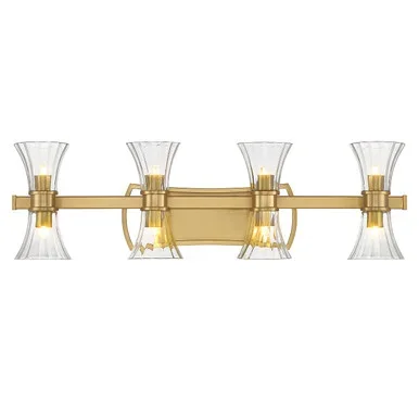 Savoy House Bennington LED Bathroom Vanity in Warm Brass – 8-9702-8-322