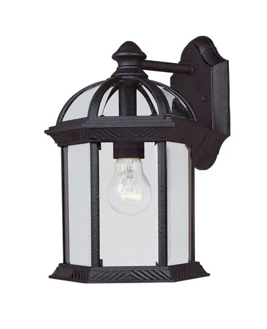 Savoy House Kensington One Light Wall Mount in Textured Black – 5-0634-BK