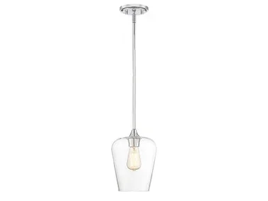 Savoy House Octave One Light Pendant in Polished Chrome – 7-4036-1-11