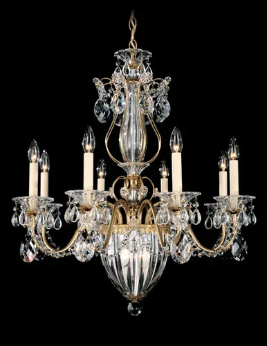 Schonbek Bagatelle 11 Light Chandelier in Heirloom Gold – 1248-22R