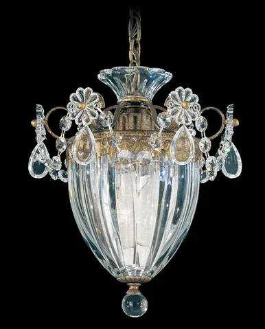 Schonbek Bagatelle One Light Mini Pendant in Heirloom Bronze – 1241-76R