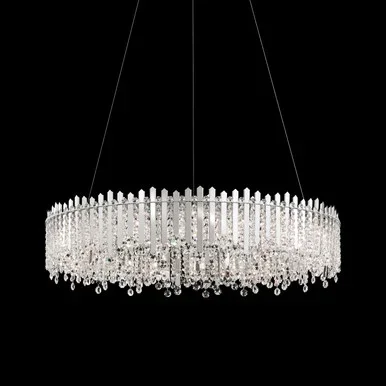 Schonbek Chatter 18 Light Pendant in Polished Stainless Steel – MX8349N-401O