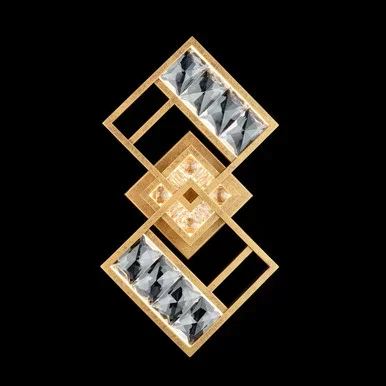 Schonbek Diamonta LED Wall Sconce in French Gold – S23518-26O