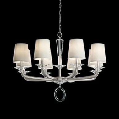 Schonbek Emilea Eight Light Chandelier in Etruscan Gold – MA1008N-23O