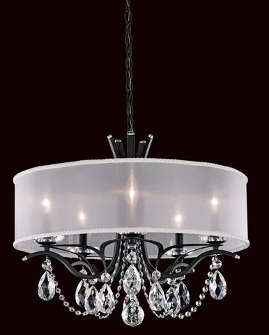 Schonbek Vesca Five Light Chandelier in White – VA8305N-06R2