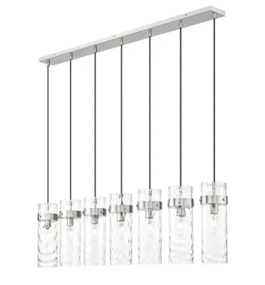 Seven Light Linear Chandelier6701874