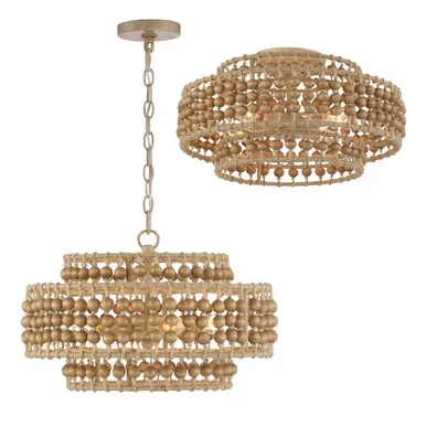 Silas Four Light Mini Chandelier (SIL-B6003-BS)