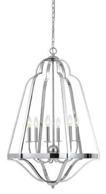 Six Light Candelier191381