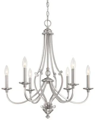 Six Light Chandelier383431