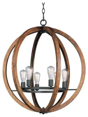 Six Light Chandelier536999