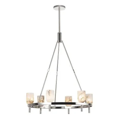 Six Light Chandelier6216684