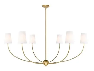 Six Light Chandelier6217059