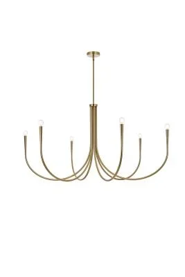 Six Light Chandelier6281114