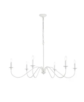 Six Light Chandelier6282171