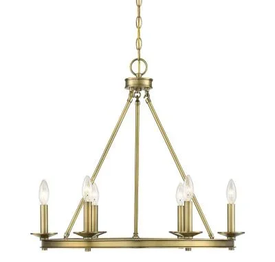 Six Light Chandelier785682