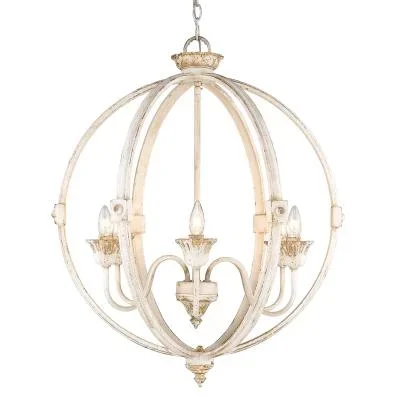 Six Light Chandelier8390617