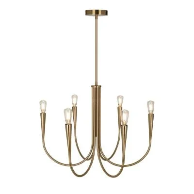 Six Light Chandelier8643343