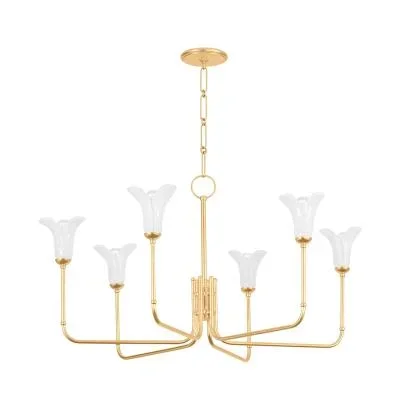 Six Light Chandelier8646634