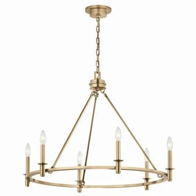 Six Light Chandelier8652624